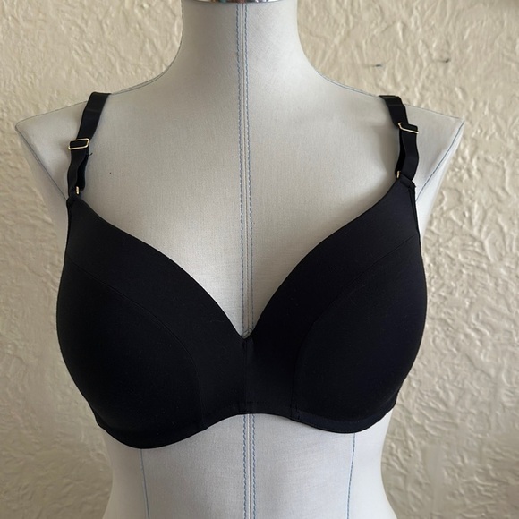 Lively The All-Day No-Wire Push-Up Bra Jet Black 36D - Picture 5 of 13